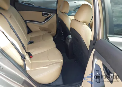 2013 Hyundai Elantra Limited из США, поврежденный, VIN 5NPDH4AE4DH352390